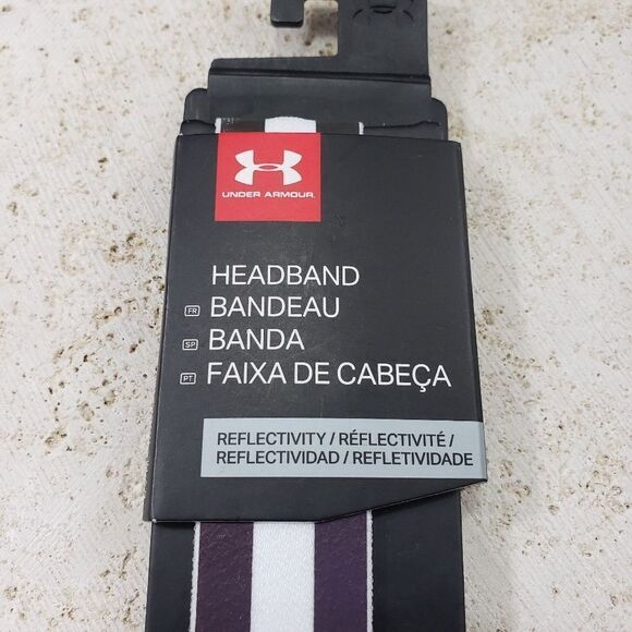 UNDER ARMOUR Headband Reflectivity Performance New - Picture 4 of 4